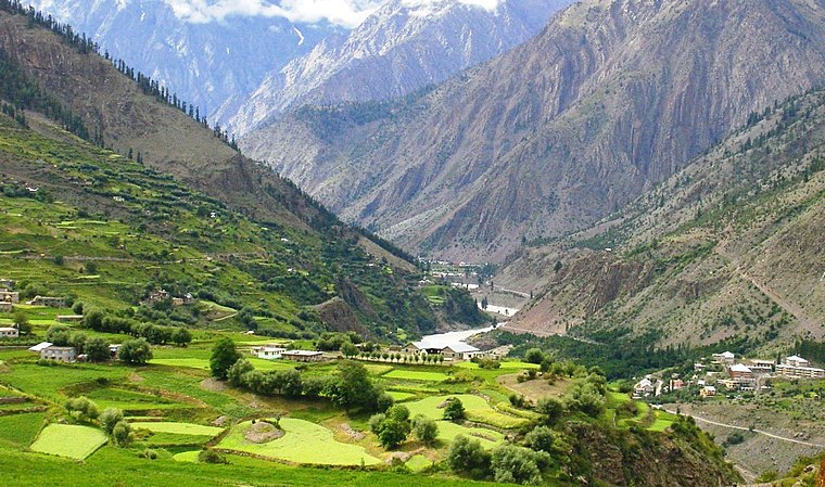 A Village near Trilokinath temple Lahaul - The Fourth