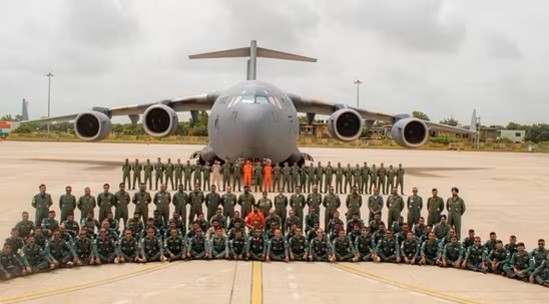 The IAF is taking part in the tri service - The Fourth