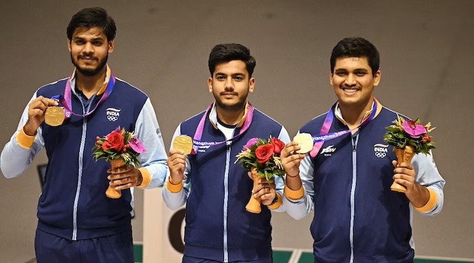 mens 10m air rifle team breaks world record to win first gold for india reuters 25422586 16x9 1 - The Fourth