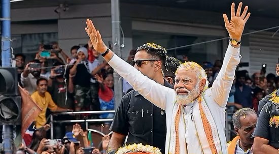 Prime Minister Narendra Modi during a roadshow in 1683484434127 1683548673725 - The Fourth