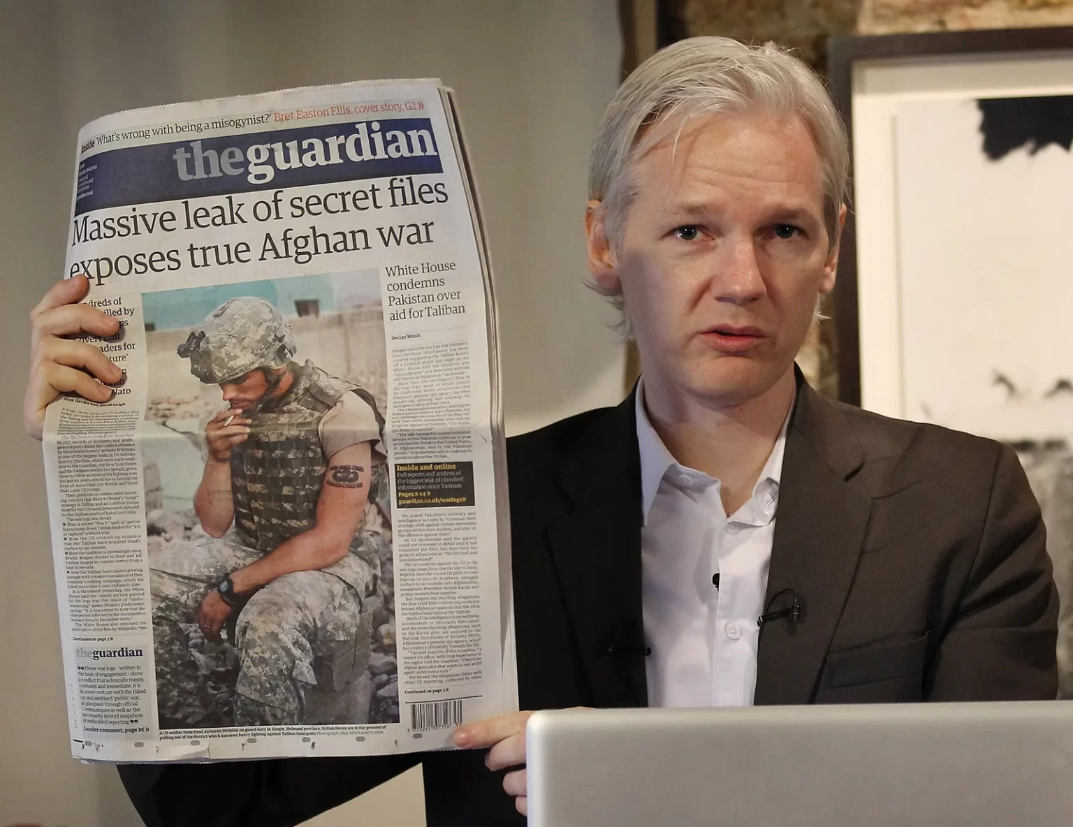 Julian Assange military documents WikiLeaks Australian press July 26 2010 - The Fourth